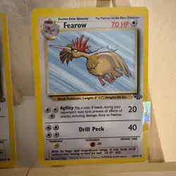 Spearow 62/64 + Fearow 36/64 Jungle WOTC Non-Holo Pokemon TCG - Image 3