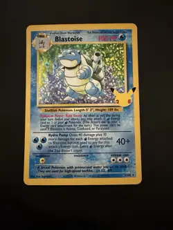 2021 SWSH: Celebrations Pokemon - BLASTOISE Classic Collection Holo Rare 02/102 - Image 1