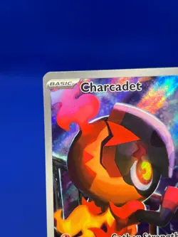 Pokemon Phantasmal Flames Pokemon Center Exclusive Charcadet 022 Stamped Promo - Image 3