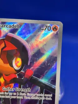 Pokemon Phantasmal Flames Pokemon Center Exclusive Charcadet 022 Stamped Promo - Image 4