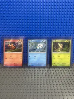 Pokemon Black/White Poster Promos - Oshawott, Tepig, Snivy - NM - Image 1