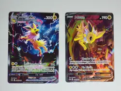 Pokemon Jolteon Vmax V Alt Art SWSH184 183 Black Star Promo Premium Collection - Image 1