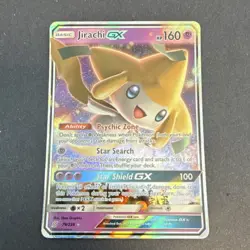 Pokemon Jirachi GX 79/236 Sm-Unified Minds Ultra Rare Holo GX 160 HP - Image 1