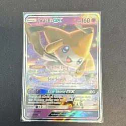 Pokemon Jirachi GX 79/236 Sm-Unified Minds Ultra Rare Holo GX 160 HP - Image 3