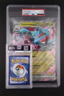 Salamence EX 114 Jumbo PSA 10 Pokemon Journey Together Pop 4 - Image 3