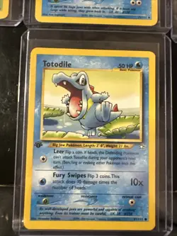 Pokemon WOTC Neo Starter Lot - NM+/MINT FIRST EDITION - Image 2