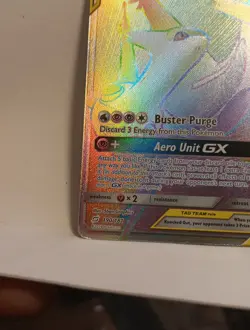 Pokemon Latias & Latios GX TAG TEAM Secret Rare Full Art Holo Team Up 190/181 EX - Image 4
