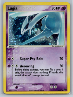 Pokemon TCG 2007 Lugia 2/17 Pop Series (5) Holo Rare - MP - Image 1