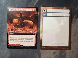Valakut Awakening / Valakut Stoneforge (Extended Art) w/ Helper Card #9 (M21) - Image 1