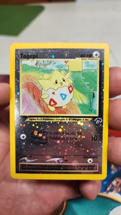 Pokemon TCG Togepi Reverse Holo Southern Islands 4/18 - Image 1