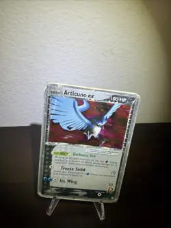 Pokemon TCG Rockets Articuno Ex 96/109 Ex Team Rocket Returns Damaged SWIRL 🌀 - Image 2