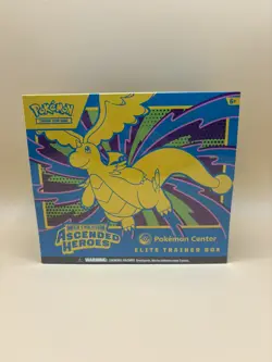 Pokemon TCG Ascended Hero’s Pokemon Center Etb New Sealed - Image 1