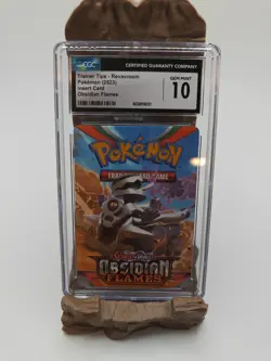 CGC 10 GEM MINT Revavroom Obsidian Flames Trainer Tips Full Art Pokemon TCG 2023 - Image 1