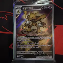 Pokemon TCG - Alakazam 009 (Black Star Promo) - Mega Evolution Promo NM SEALED - Image 1