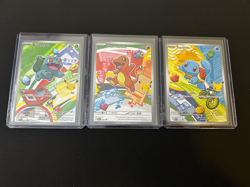 Pokemon TCG First Partner Illustration Collection Series 1 Kanto GEN 1 Starters - Image 1