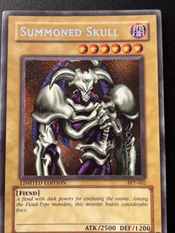 Yu-Gi-Oh! Summoned Skull (MP) Limited Edition Secret Rare BPT-002 - Image 1