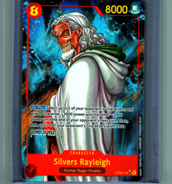 One Piece TCG - OP08-118 - Silvers Rayleigh - Secret Rare - Image 1