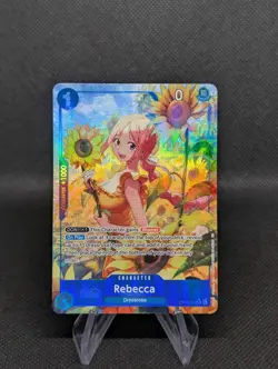 One Piece TCG Rebecca OP15-053 SR Alt Adventure on KAMI's Island ENGLISH NM - Image 1