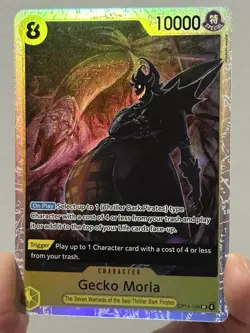 Gecko Moria OP14-104 The Azure Sea's Seven Foil One Piece English NM - Image 2