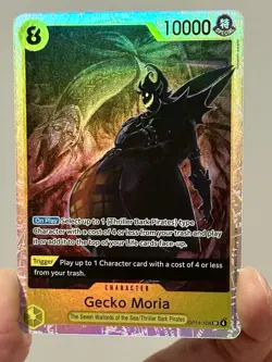 Gecko Moria OP14-104 The Azure Sea's Seven Foil One Piece English NM - Image 3