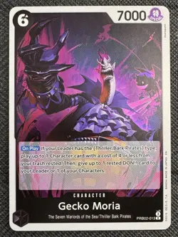 Gecko Moria | PRB02-013 NM | Rare | The Best Vol.2 | One Piece TCG - Image 1