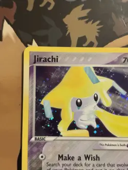 Pokemon TCG Jirachi Reverse Holo Card 8/101 EX Hidden Legends NM - Image 2