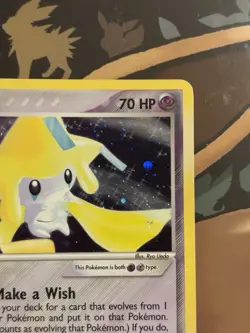 Pokemon TCG Jirachi Reverse Holo Card 8/101 EX Hidden Legends NM - Image 3