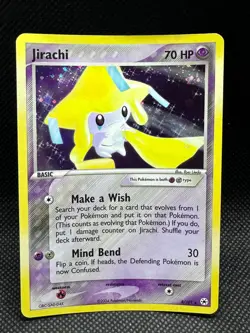 Jirachi Holo [EX-NM] Ex Hidden Legends Set - 8/101 Pokemon Card [2004] - Image 1