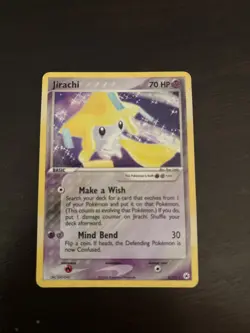 Pokemon: Jirachi 8/101 Holo Rare EX Hidden Legends 2004 LP NM - Image 1