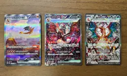Charizard ex SAR 3set 134/108 349/190 201/165 Pokemon Card 151 Japanese 949 - Image 1