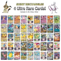 Pokemon 200 Card Lot Pack 4 Ultra Rares V EX VMAX, 50 Holos & 151 Cards Gift Box - Image 2