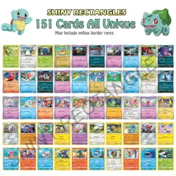 Pokemon 200 Card Lot Pack 4 Ultra Rares V EX VMAX, 50 Holos & 151 Cards Gift Box - Image 5