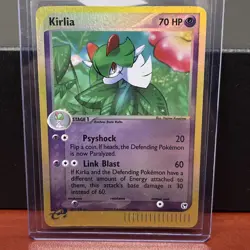 Pokemon Card Kirlia 40/100 EX Sandstorm Reverse Holo LP NM G137 - Image 1