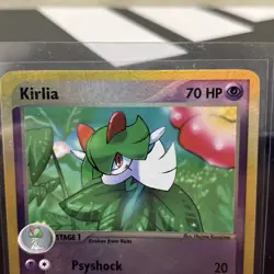 Pokemon Card Kirlia 40/100 EX Sandstorm Reverse Holo LP NM G137 - Image 3