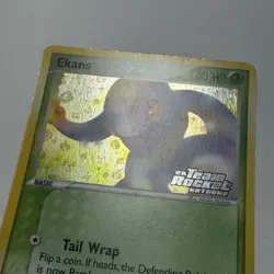 Ekans 55/109 EX Team Rocket Returns Reverse Holo Common Stamped Pokemon Card TCG - Image 2