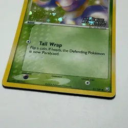 Ekans 55/109 EX Team Rocket Returns Reverse Holo Common Stamped Pokemon Card TCG - Image 3