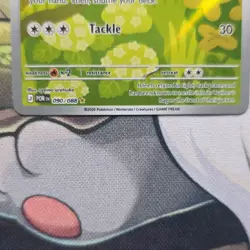 Pokemon Rowlet Full Art Holo POR 090/088 Basic English TCG Card - Image 3