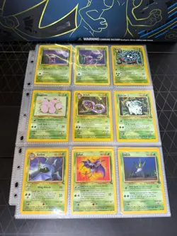 Pokemon TCG Bulk Lot 61 Cards Vintage No Energy Cards Assorted Collection - Image 1