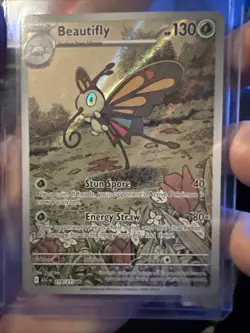 Beautifly 219/217 Ascended Heroes Illustration Rare Pokemon TCG NM - Image 3