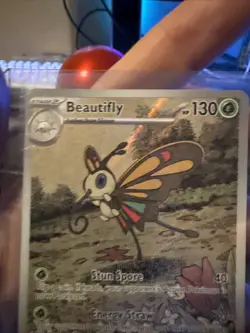Beautifly 219/217 Ascended Heroes Illustration Rare Pokemon TCG NM - Image 5
