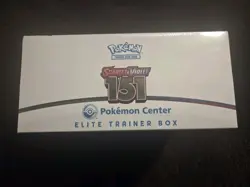 Pokemon TCG - 151 Pokemon Center Elite Trainer Box ETB - Slight Corner Damage - Image 3
