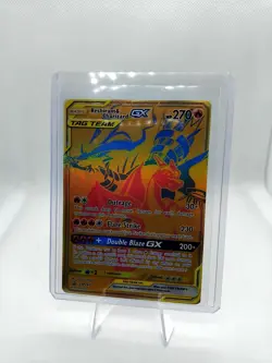 Reshiram & Charizard GX - SM247 Holo Promo Sun & Moon Promo Near Mint - Image 1