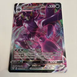 Pokemon Grimmsnarl VMAX 115/189 Darkness Ablaze Ultra Rare Holo VMAX 330 HP - Image 1