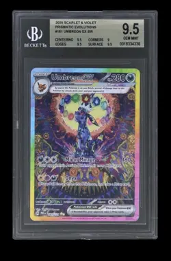 2025 Pokemon Prismatic Evolutions Umbreon SIR 161/131 - BGS 9.5 - Image 1