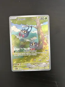 Pokemon TCG Tangela Illustration Rare Card 178/165 Scarlet & Violet 151 Nm/mint - Image 1