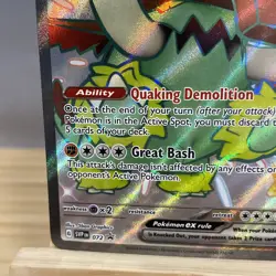 Great Tusk ex 072 Paldean Fates Black Star Promo Full Art Holo Pokemon TCG LP - Image 5