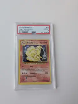 Ninetales Holo (15) 2016 Pokemon XY Evolutions, PSA 6 - Image 1