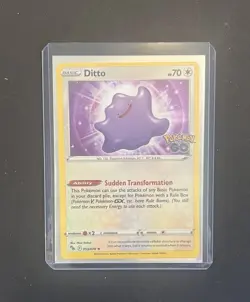 Pokemon Ditto Holo 053/078 Pokemon GO NM - Image 4