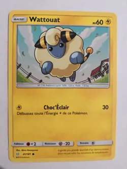 Carte Pokemon - Wattouat 41/181 - SL09 : Duo de choc - Image 1