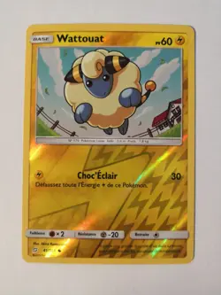 Carte Pokemon - Wattouat reverse 41/181 - SL09 : Duo de choc - Image 1